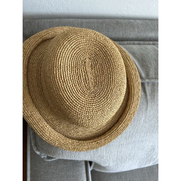 Helen Kaminski Handmade Raffia Hat Natural Australia Cottagecore main image 5